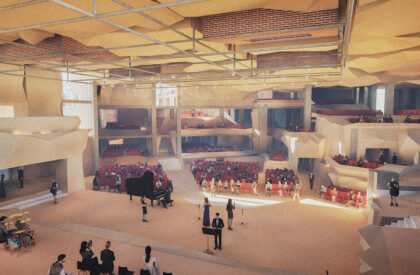 A Tale of the Twin Cities: The Silent Music of Space and Form | Bachelors Design Thesis on Cultural Architecture
