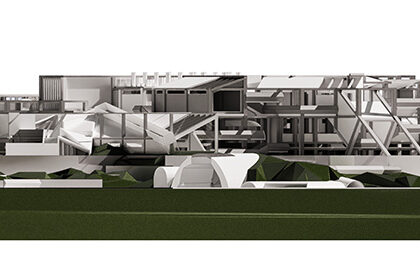 A Tale of the Twin Cities: The Silent Music of Space and Form | Bachelors Design Thesis on Cultural Architecture