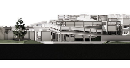 A Tale of the Twin Cities: The Silent Music of Space and Form | Bachelors Design Thesis on Cultural Architecture