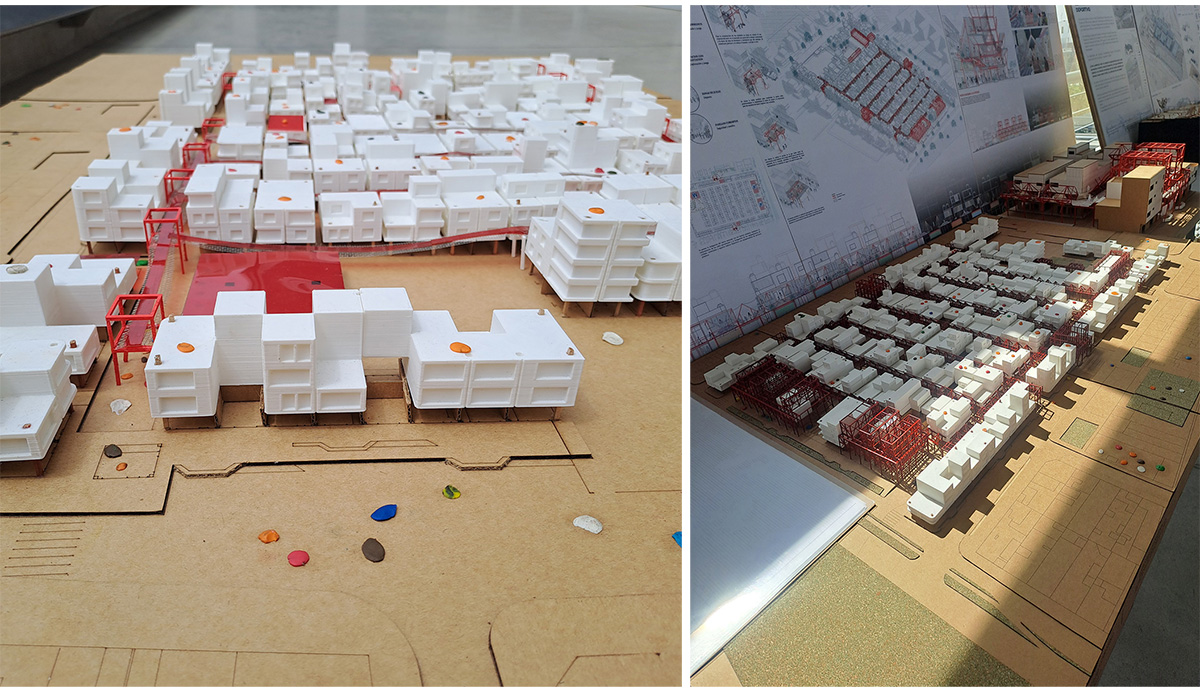 Barrio Mercado Cuidador: New System Of Elevated Walkways And Equipment For The Community Of The North Lima Producers' Market | Architecture Thesis on Urban Regeneration