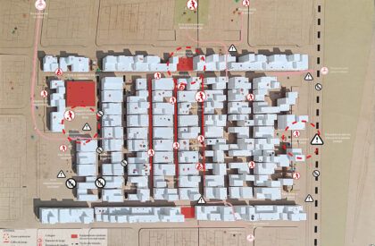 Barrio Mercado Cuidador: New System Of Elevated Walkways And Equipment For The Community Of The North Lima Producers' Market | Architecture Thesis on Urban Regeneration