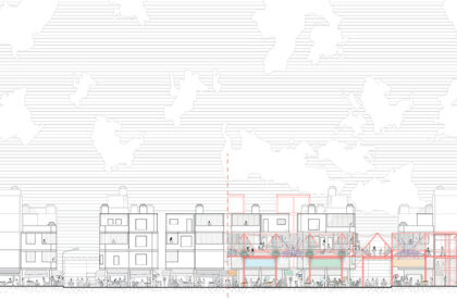 Barrio Mercado Cuidador: New System Of Elevated Walkways And Equipment For The Community Of The North Lima Producers' Market | Architecture Thesis on Urban Regeneration