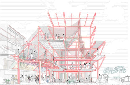 Barrio Mercado Cuidador: New System Of Elevated Walkways And Equipment For The Community Of The North Lima Producers' Market | Architecture Thesis on Urban Regeneration