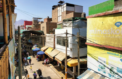 Barrio Mercado Cuidador: New System Of Elevated Walkways And Equipment For The Community Of The North Lima Producers' Market | Architecture Thesis on Urban Regeneration