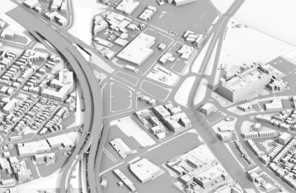 Sullivan Square Station: Integrating Housing and Transit Infrastructure Through Monumental Civic Space | Masters Design Project