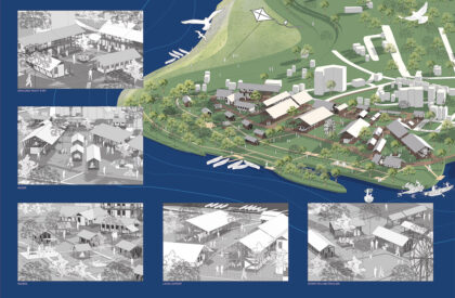 Post Padma Bridge Vision: An Eco-Economic Framework From Kumarbhog To Louhajang | Bachelors Design Thesis on Regenerative Architecture