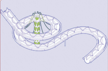 Re-Inflate: Reimagining Laguna Vere as a Living Eco-Machine for Tbilisi | Bachelors Design Project on Adaptive Reuse