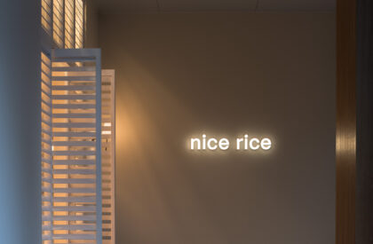Nice Rice Upper Hills Concept Store | Say Architects