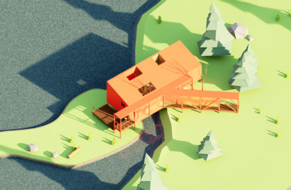 Red Bridge Cabin | Wiki World + Advanced Architecture Laboratory AaL