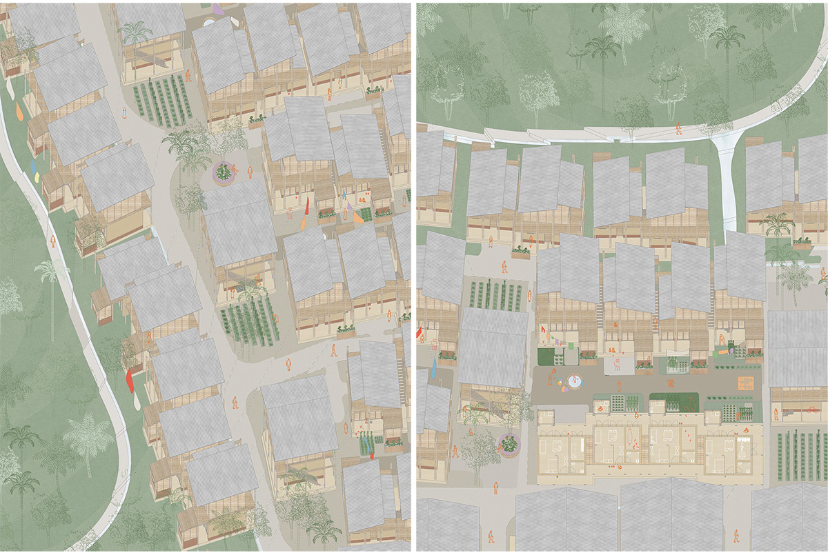Housing for the Tea Garden Community in Bangladesh | Architecture Thesis on Community-Based Rural Housing Design