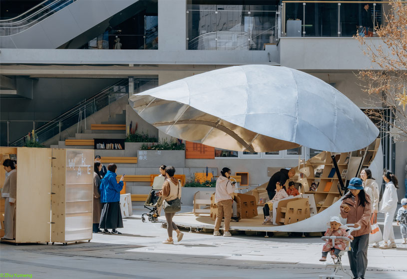 Shell Book Pavilion | LUO Studio