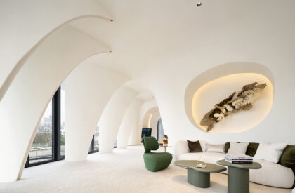 Upper Riverside Experience Center | aoe architects