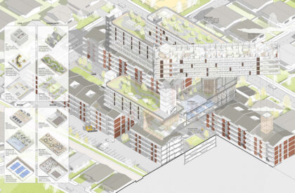 Caelum: Reimagining Urban Regeneration Through Air Rights and Vertical Development | Masters Design Thesis