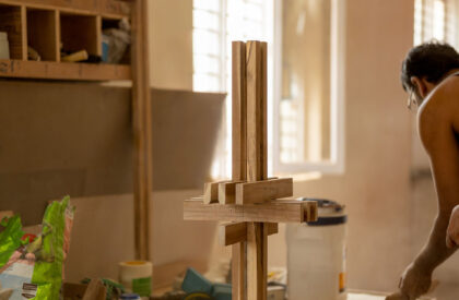 Brick on Sticks | Dot Bot Studio