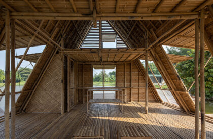 Floating Bamboo House | H&P Architects