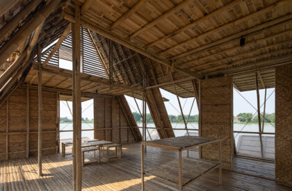 Floating Bamboo House | H&P Architects