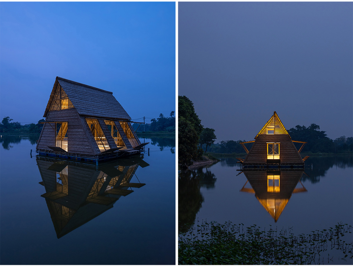 Floating Bamboo House | H&P Architects