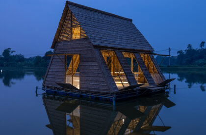 Floating Bamboo House | H&P Architects