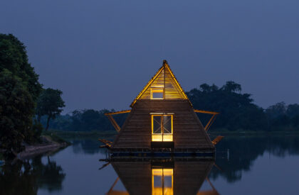 Floating Bamboo House | H&P Architects