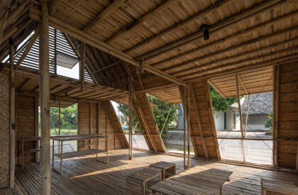 Floating Bamboo House | H&P Architects