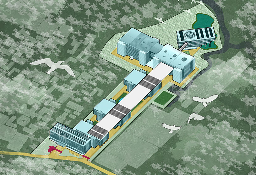 Beyond Indigo: Carrying The Legacy Into The Future | Bachelors Design Thesis on Regenerative Industrial Architecture