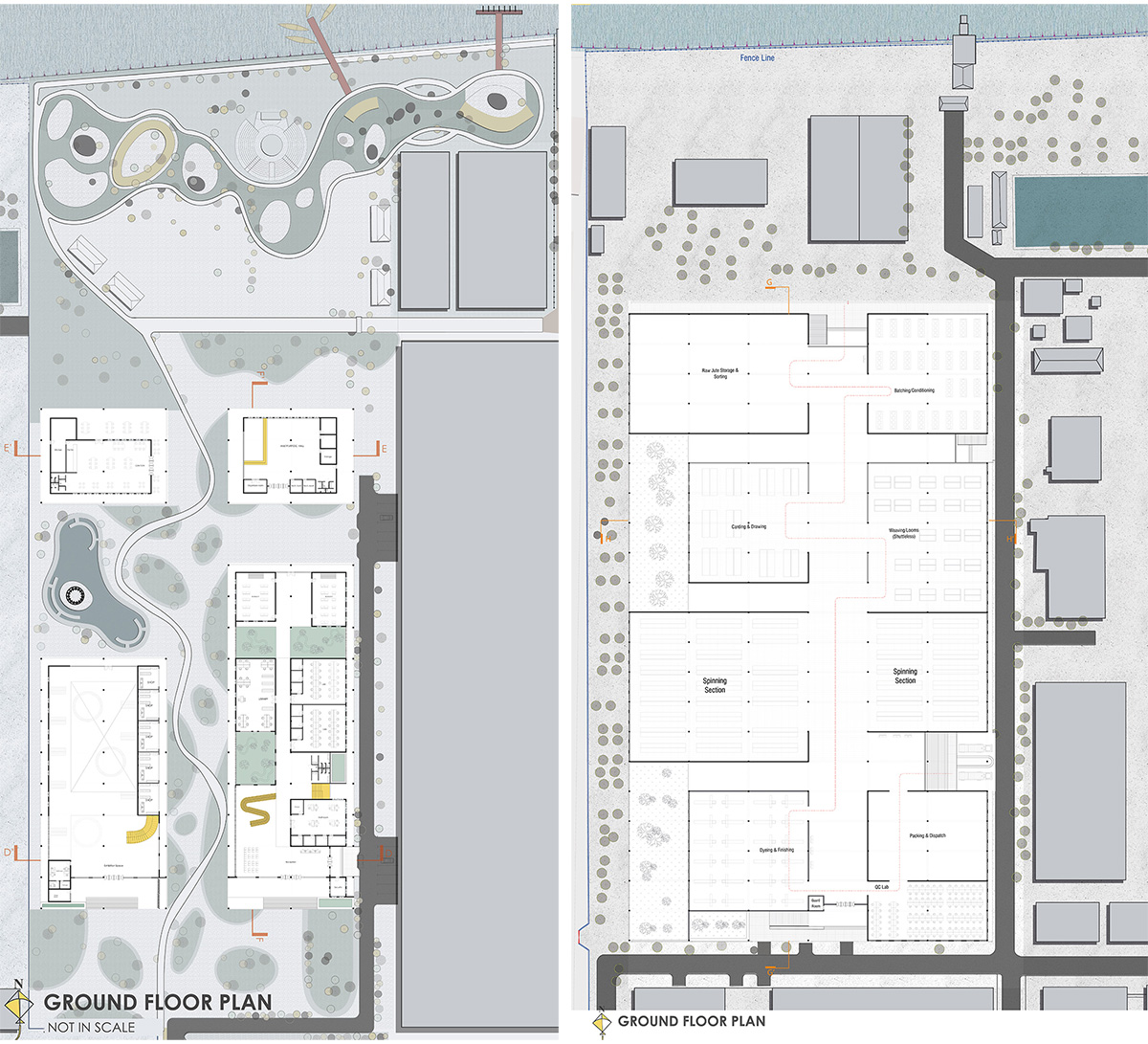From Threads to Thriving: The Urban Revitalization of the Crescent Jute Mill, Khulna, Bangladesh | Bachelors Design Thesis on Industrial Heritage Regeneration