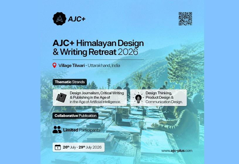 AJC+ Himalayan Design & Writing Retreat 2026 | Workshop