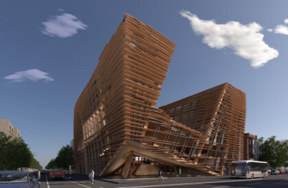 Timber Living Complex: Exploring Mass Timber as a Framework for Urban Housing | Bachelors Design Project