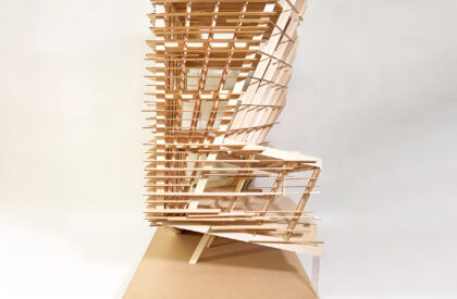Timber Living Complex: Exploring Mass Timber as a Framework for Urban Housing | Bachelors Design Project