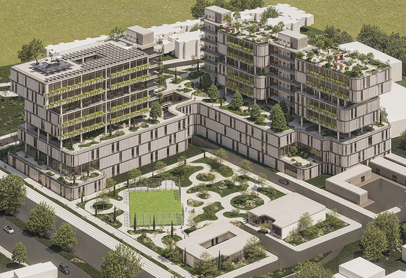 Hospital SENSUM – Simón Bolívar Hospital Renovation: Redefining Healthcare Architecture Through Sensory and Biophilic Design | Bachelors Design Thesis