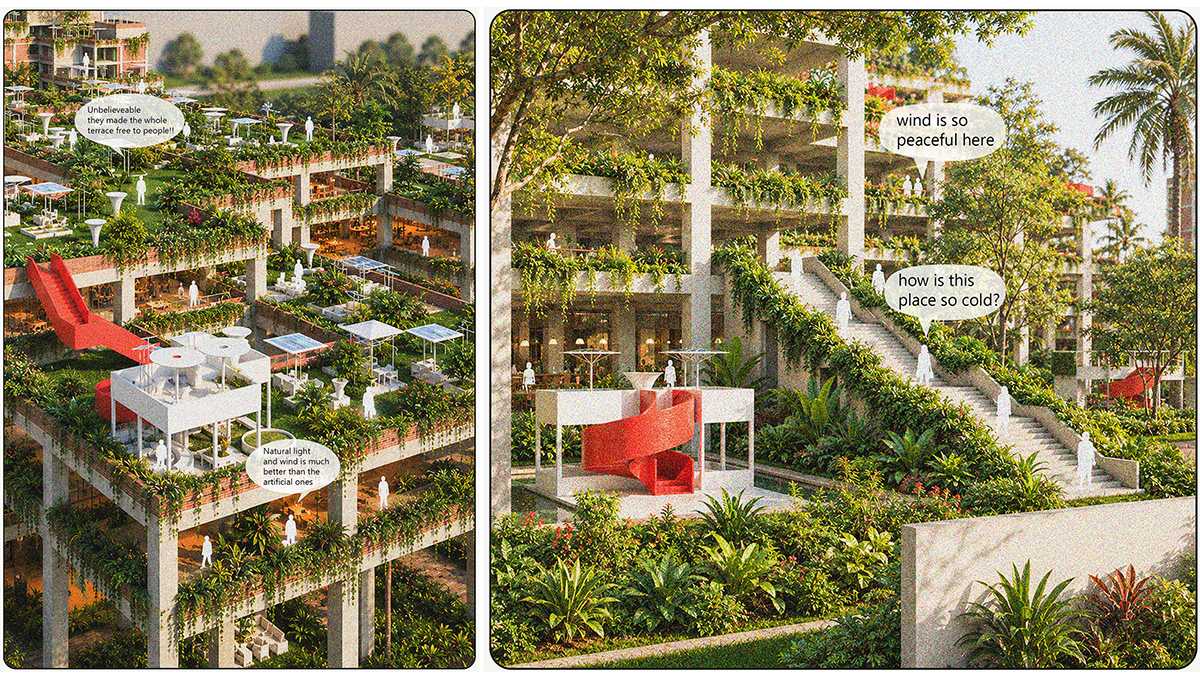 Healing Patch: Advancing Regenerative Architecture Towards Carbon-Negative Cities | Bachelors Design Thesis