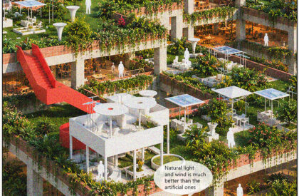Healing Patch: Advancing Regenerative Architecture Towards Carbon-Negative Cities | Bachelors Design Thesis