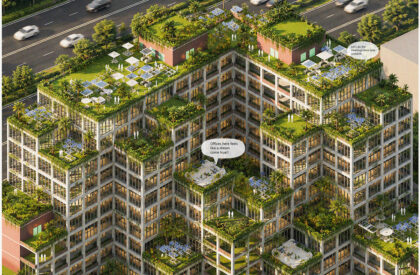 Healing Patch: Advancing Regenerative Architecture Towards Carbon-Negative Cities | Bachelors Design Thesis
