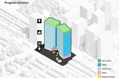 Jut Nangang Pair Office Towers | MVRDV