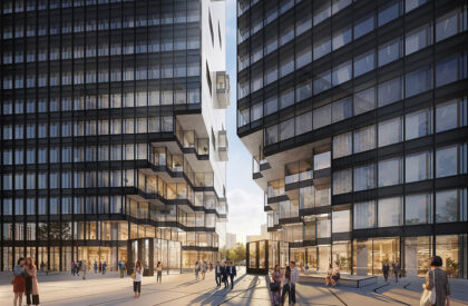 Jut Nangang Pair Office Towers | MVRDV
