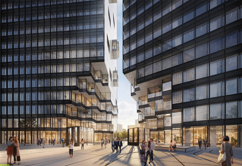 Jut Nangang Pair Office Towers | MVRDV