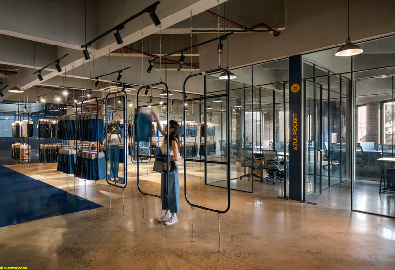 The Interweave: A Denim Experience Center for Jindal Worldwide | Studio Deshi