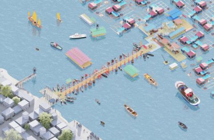 Floating Life - Tanka in the Currents: Reimagining Floating Communities Through Ritual, Culture, and Adaptive Architecture | Masters Design Project