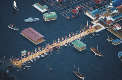 Floating Life - Tanka in the Currents: Reimagining Floating Communities Through Ritual, Culture, and Adaptive Architecture | Masters Design Project