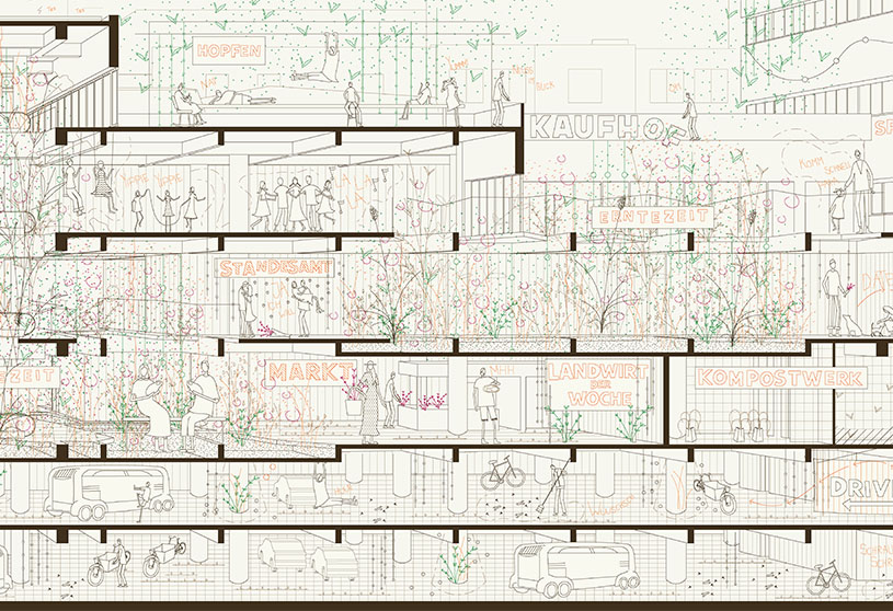 CONVITE: Adaptive Reuse of Commercial Buildings as Urban Infrastructure | Architecture Thesis