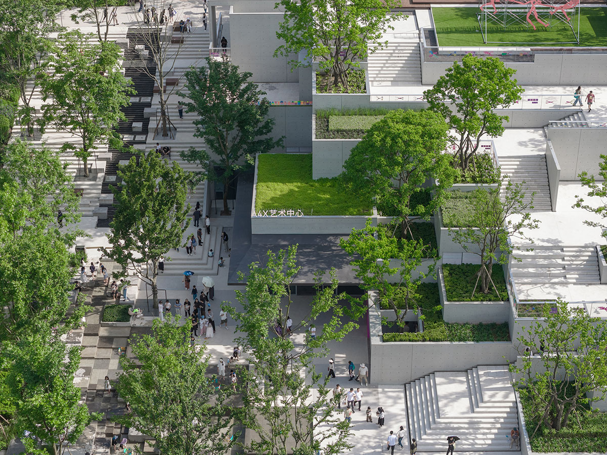 Green Heart Commercial Complex & A4X Art Center | E Plus Design