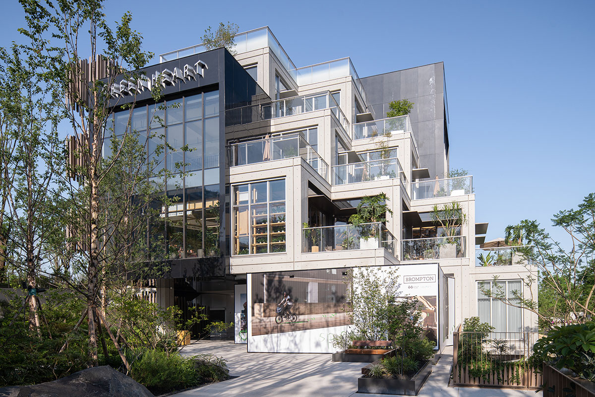 Green Heart Commercial Complex & A4X Art Center | E Plus Design
