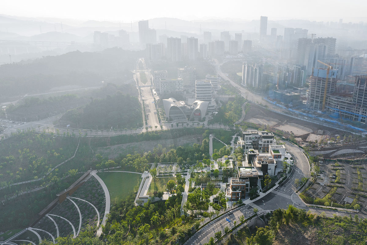 Green Heart Commercial Complex & A4X Art Center | E Plus Design