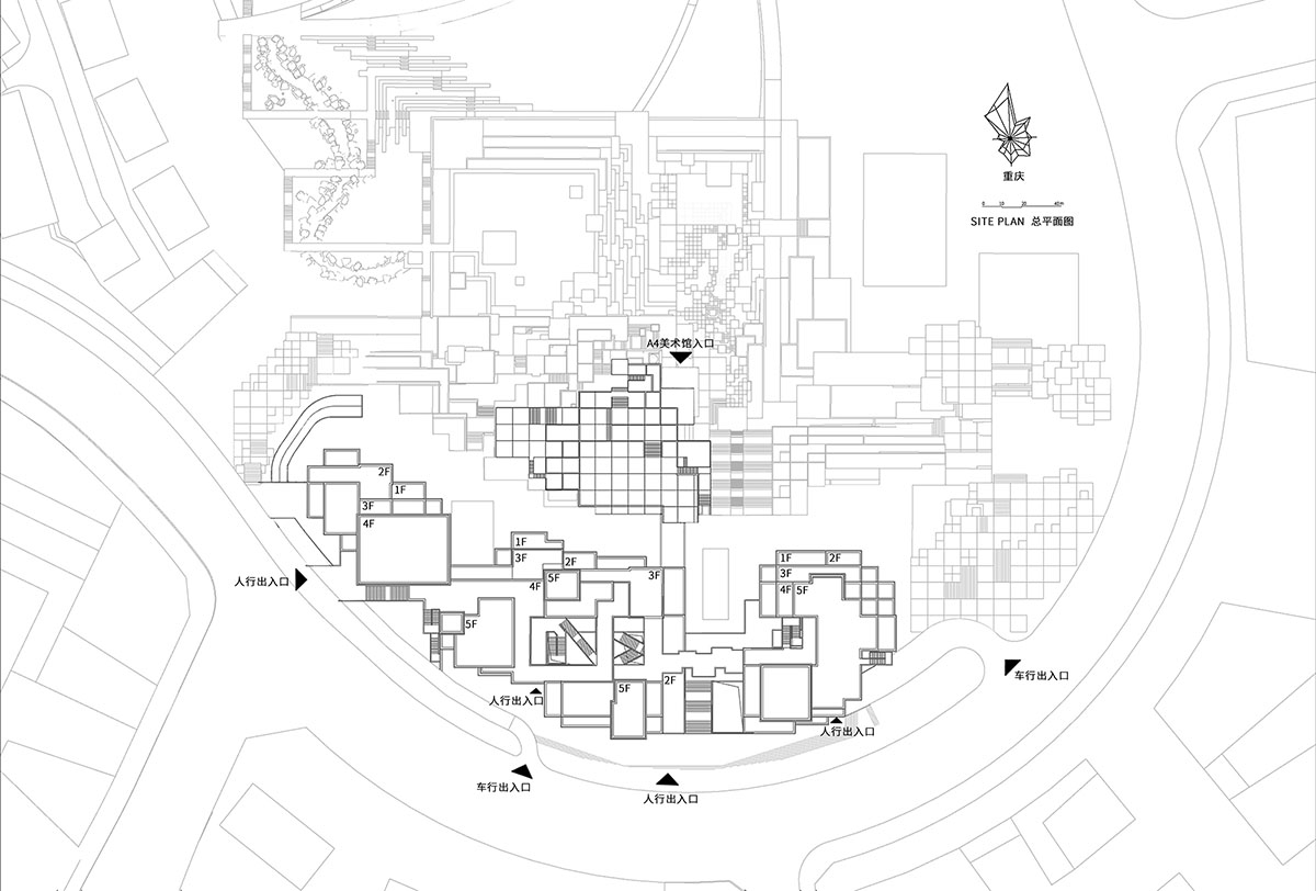 Green Heart Commercial Complex & A4X Art Center | E Plus Design