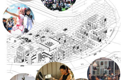 Green Heart Commercial Complex & A4X Art Center | E Plus Design