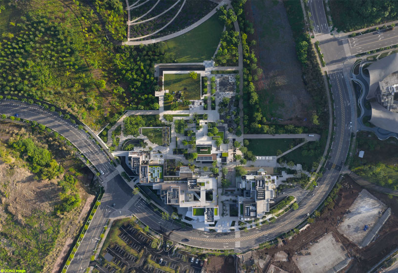 Green Heart Commercial Complex & A4X Art Center | E Plus Design