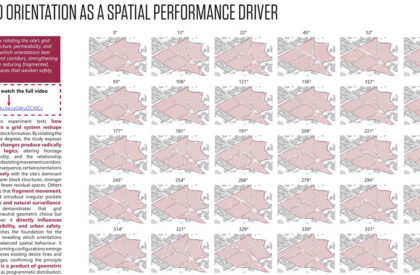 The Spatial Interface of Urban Vitality: Designing Adaptive Cities Through Computational Urban Design | Masters Design Thesis