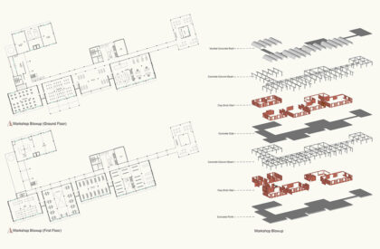Revival of Muslin: Weaving Tradition and Innovation Through A Research and Training Hub | Bachelors Design Thesis on Cultural Architecture
