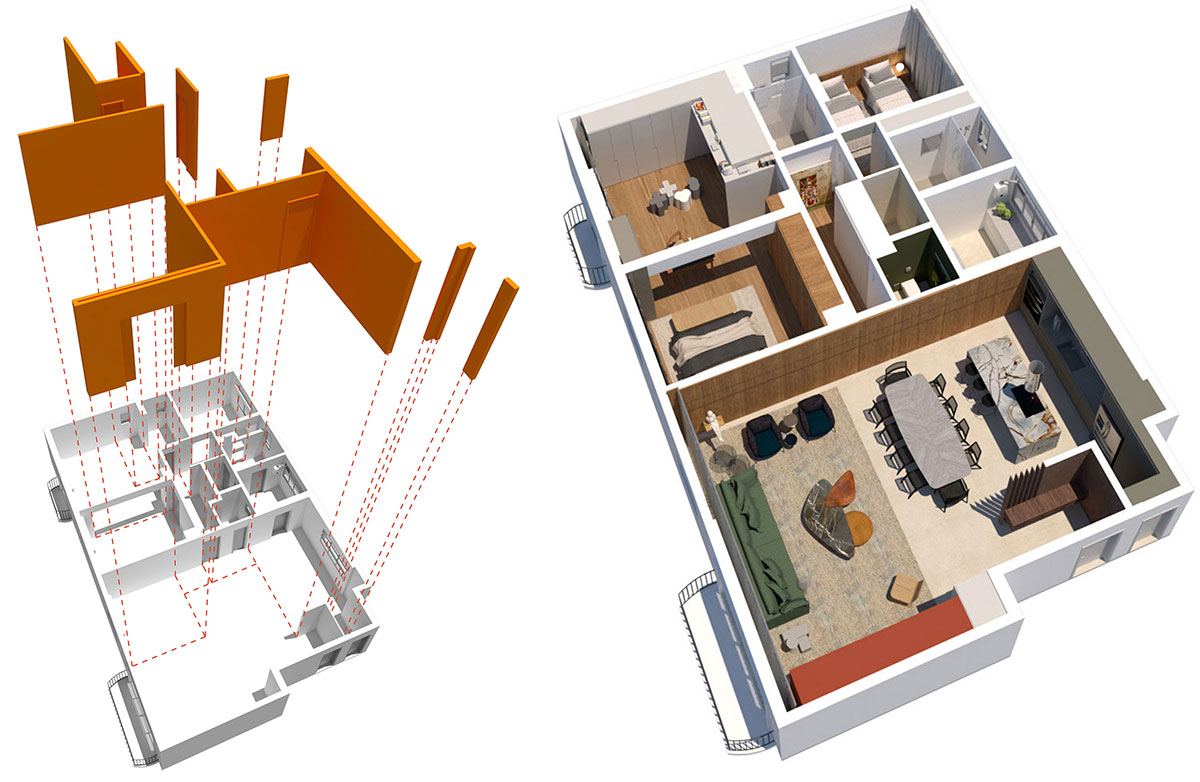 Vila Nova Apartment | Fcstudio