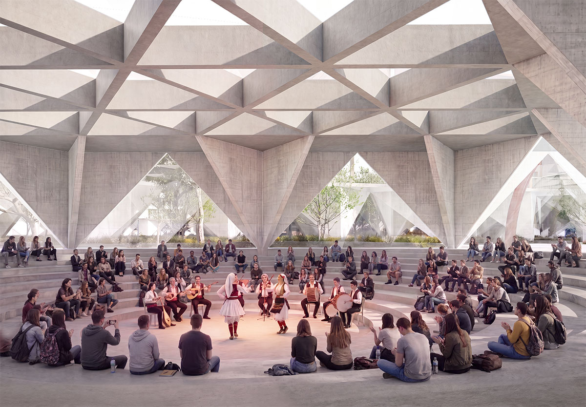 Aleksander Moisiu University Campus | PRÁCTICA